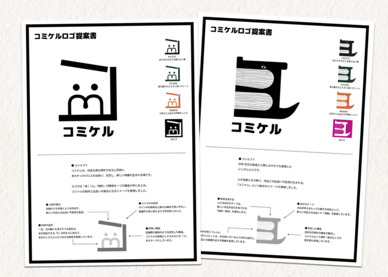 交流型本屋ロゴ提案書