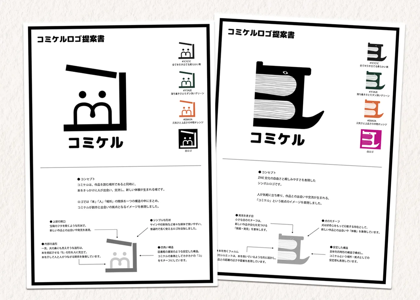 交流型本屋ロゴ提案書